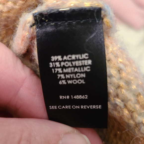 Torrid Tan Metallic Sweater - Picture 10 of 10